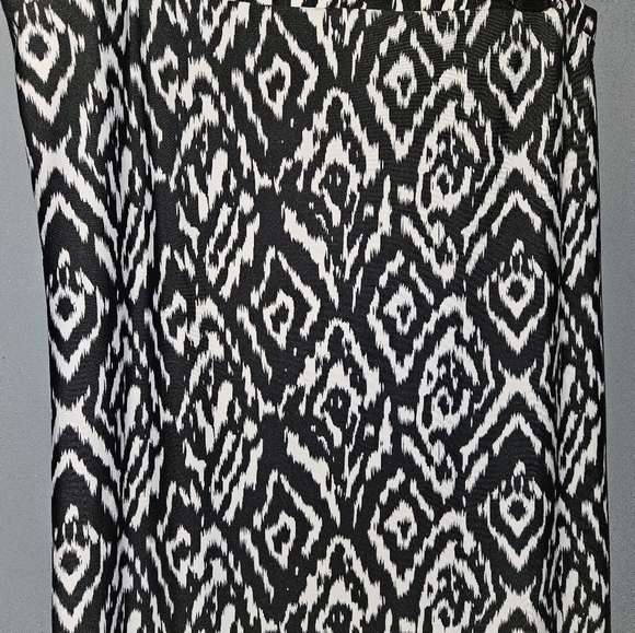 Valerie Stevens Womans Maxi Black/White Skirt Size Xl - Picture 7 of 12